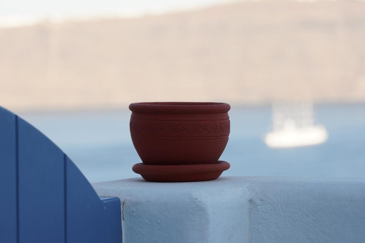 Oinos Luxury Suites Caldera イア エクステリア 写真